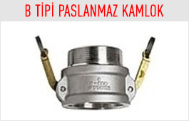B Tipi Paslanmaz Kamlok