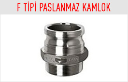 F Tipi Paslanmaz Kamlok