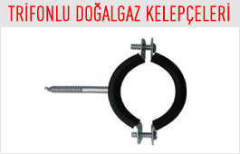 Trifonlu Doğalgaz Kelepçeleri
