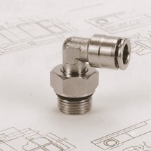 3 / 8 " - 10 METAL DÖNER DİRSEK REKOR  |10 ADET |