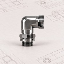 Kontralı Dirsek 90° BSP - Metrik G1/4-19 · M12x1,5