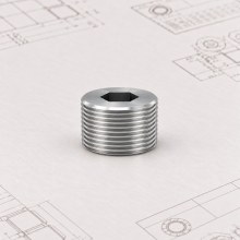 NPT Alyan Tapa Şapkasız G1/2-14