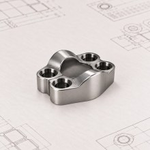 Sabit Flanş Kep Adaptörü 6000 PSI 1/2" · 31,8