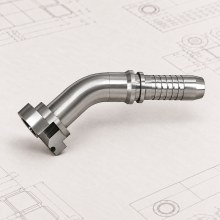Sabit Flanş SAE 3000 PSI Dirsek 45° 2" · 50