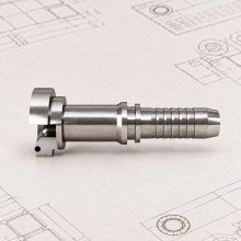 Sabit Flanşlı Kalın Tip SAE 6000 PSI Rakor 1" · 25 · 63,5